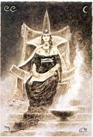 Luis Royo - Black Tarot - The Labyrinth Tarot, 19